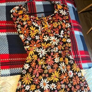 Flora dress knee length dress